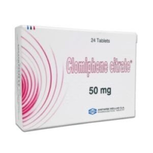 Clomiphene Citrate (Clomid) 24 tabs 50mg/tab