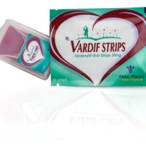 Vardif 20mg/strip 10 oral sublingual strips Expired