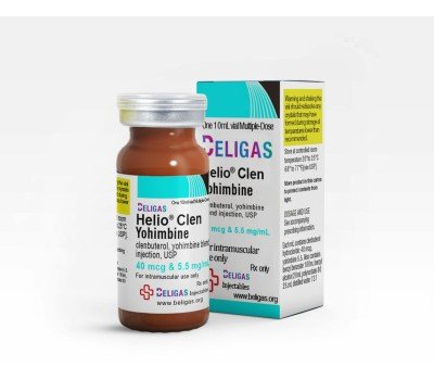 Buy Helio Clen Yohimbine 40mcg & 5.5mg/ml - Beligas Pharma | Buy Anabolic Steroids Online | Domestic-Supply