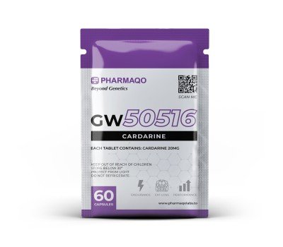 Pharmaqo Cardarine GW50516 20mg 60tabs | Buy Anabolic Steroids Online | Domestic-Supply
