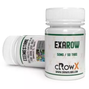 Exarow (Aromasin) cRowX Labs 50mg, 50tab