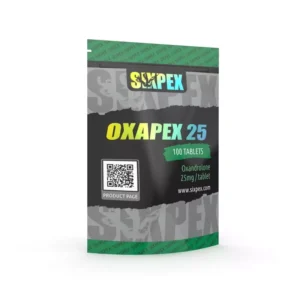Oxapex (Anavar) SixPex 25mg, 100tab
